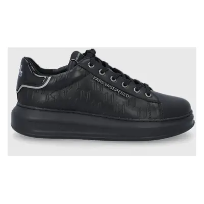 Karl Lagerfeld buty skórzane KAPRI MENS KL52549.00X kolor czarny