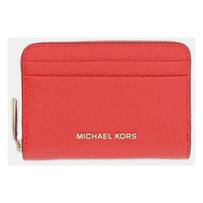 MICHAEL Michael Kors portfel skórzany damski kolor czerwony 32T4GJ6Z5L