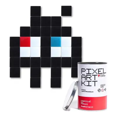 Pixel Corner zestaw diy mozaika pikselowa Little Alien(s) Black kolor czarny