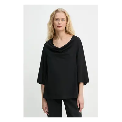 By Malene Birger t-shirt bawełniany BRYAR damski kolor czarny 102155