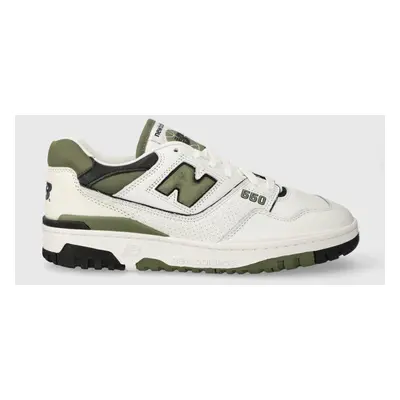 New Balance sneakersy skórzane 550 BB550DOB kolor biały BB550DOB