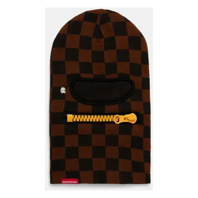 Sprayground kominiarka kolor brązowy 910HW385NSZ