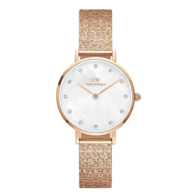Daniel Wellington zegarek Petite 28 Lumine damski kolor różowy
