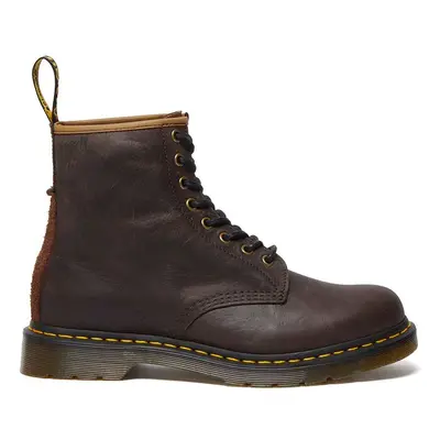 Dr. Martens workery skórzane 1460 męskie kolor brązowy DM31871201