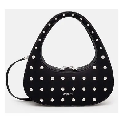 Coperni torebka Studded Crossbody Baguette Swipe Bag kolor czarny COPBA60STF9003