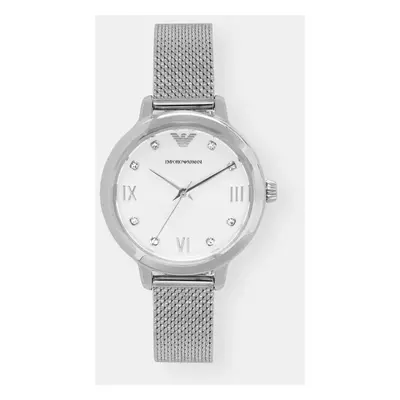 Emporio Armani zegarek damski kolor srebrny AR11584