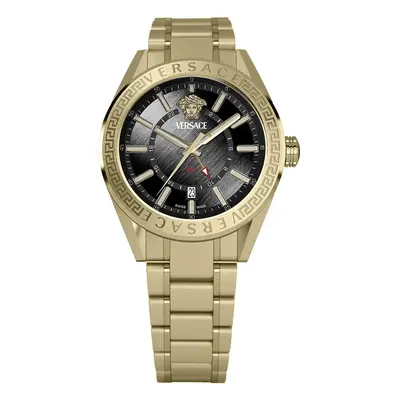 Versace zegarek męski kolor złoty VEAFA0724