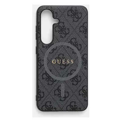Guess etui na telefon Samsung Galaxy S25 kolor czarny GUHMS25SG4GFRK