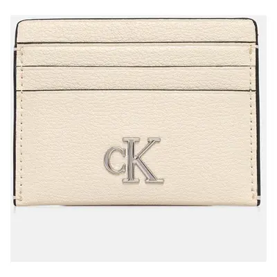 Calvin Klein Jeans etui na karty kolor beżowy K60K612746