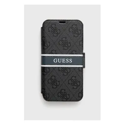 Guess Etui na telefon iPhone 13 Mini kolor szary