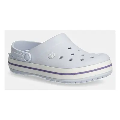 Crocs klapki Crocband damskie kolor fioletowy 11016