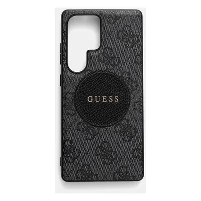 Guess etui na telefon Samsung Galaxy S25 Ultra kolor czarny GUHMS25LP4PGRSGK