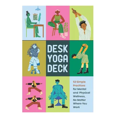 Talia kart Desk Yoga Deck by Darrin Zeer, English