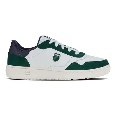 K-Swiss sneakersy skórzane SLAMMSHIELD II kolor zielony 04312.378.M