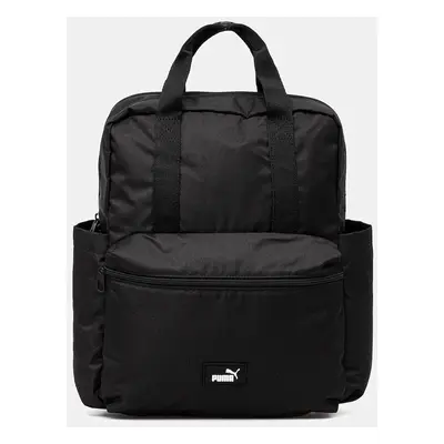 Puma plecak damski kolor czarny duży gładki 91348