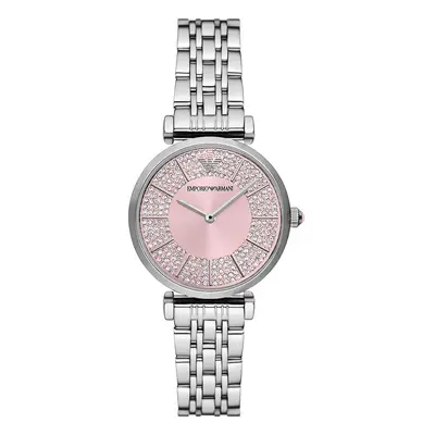 Emporio Armani zegarek damski kolor srebrny AR11686