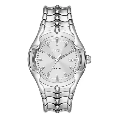 Diesel zegarek męski kolor srebrny DZ2185
