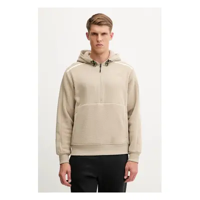 The North Face bluza męska kolor zielony z kapturem gładka NF0A8E7FCEL1