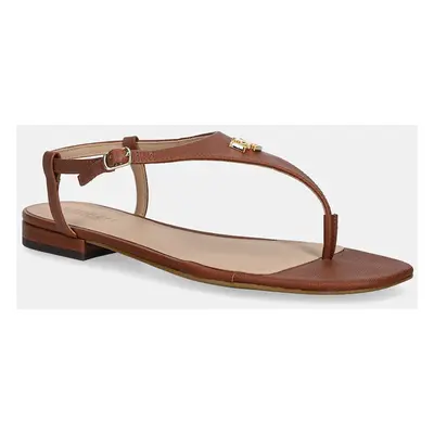 Lauren Ralph Lauren sandały skórzane Everley 2