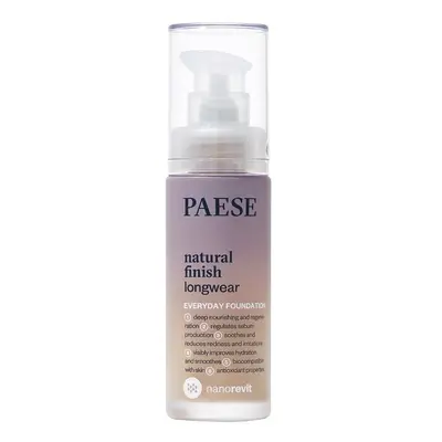 Paese Paese Nanorevit Natural Finish Longwear Everyday Foundation Podkłady 30 ml 2 - PORCEL