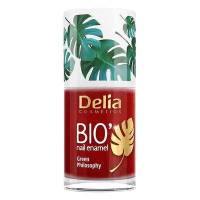 Delia Cosmetics BioGreenPhilosophy 601 clear lakier Lakiery do paznokci 11 ml 611 Red