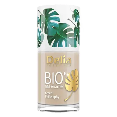 Delia Cosmetics BioGreenPhilosophy 601 clear lakier Lakiery do paznokci 11 ml 607 Dark beige