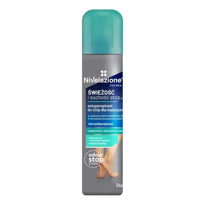 Nivelazione for men Antyperspirant do stóp dla mężczyzn Spray do stóp 180 ml