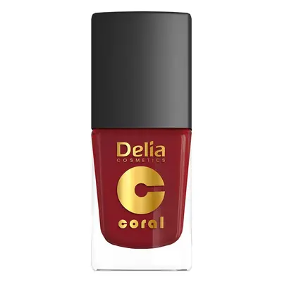 Delia Cosmetics CORAL - CLASSIC lakier d/paz Lakiery do paznokci 11 ml 515 Lady in red