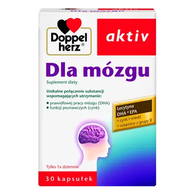 Doppelherz DH aktiv Dla mózgu kaps. 30 szt Witaminy 1 ct