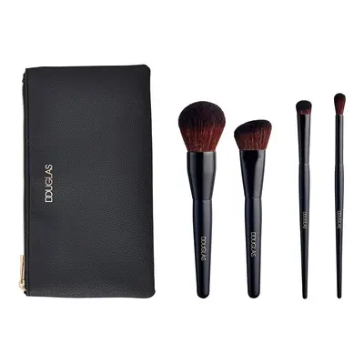 Douglas Collection Accessoires Expert Brush - Essential 4 Face And Eye Brushes Set Zestawy pędzl