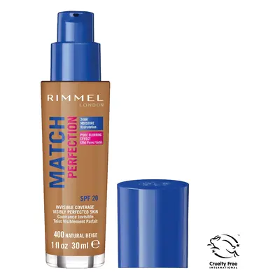 Rimmel London Match Perfection Foundation Podkłady 30 ml 400