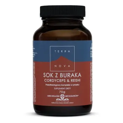 Terranova SOK Z BURAKA CORDYCEPS & REISHI Witaminy 70 g