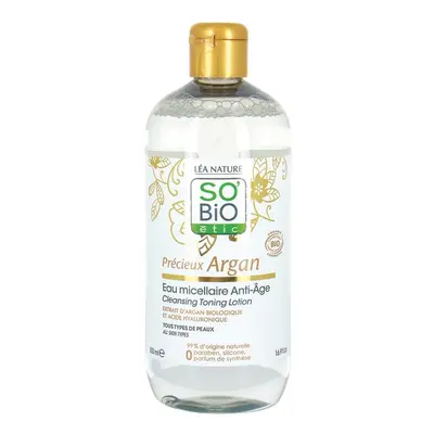 SO'BiO étic Précieux Argan Woda micelarna Toniki do twarzy 500 ml