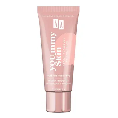 AA COSMETICS AA YOU.mmy Skin Peach Flawless Foundation podkład mineralny Podkłady 30 ml