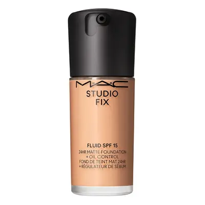 MAC Studio Fix Fluid SPF 15 24HR Matte Foundation + Oil Control Podkłady 30 ml NC27