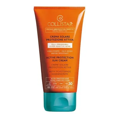 Collistar Sun Care Active Protection Sun Cream Face - Body Ochrona przeciwsłoneczna 150 ml