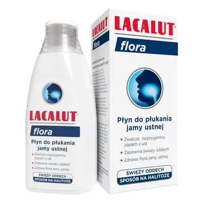 Lacalut Lacalut Flora Płyn do płukania ust i woda 300 ml