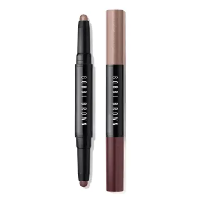 Bobbi Brown Shimmering Cream Shadow Stick Duo Cienie do powiek 1,6 g PINK STEEL/BARK