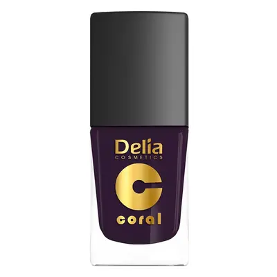 Delia Cosmetics CORAL - CLASSIC lakier d/paz Lakiery do paznokci 11 ml 526 Black berry