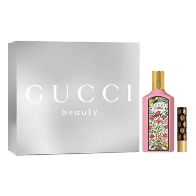 Gucci Gucci Flora Gorgeous Gardenia EdP + Shine Lipstick Szminki 1 ct 1 szt.