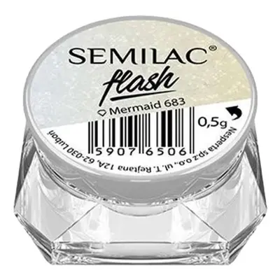 Semilac Semilac Flash Mermaid 683 Stylizacja paznokci 0,5 g 0.5 g