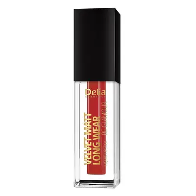 Delia Cosmetics MAK - pomadka - Velvet Matt Szminki 5 ml 107 Red velvet