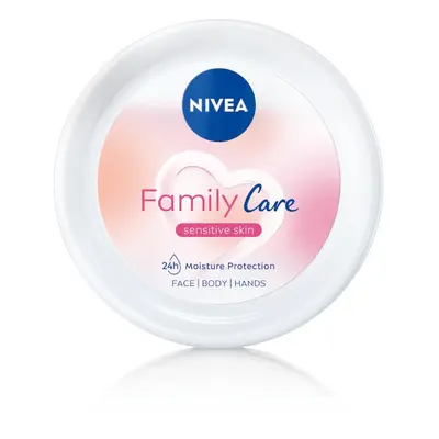 NIVEA NIVEA Family Care lekki krem nawilżający do ciała, twarzy i dłoni, 450 ml Balsamy do ciała