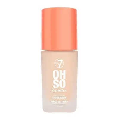 W7 OH SO SENSITIVE Foundation HIPOALERGICZNY PODKŁAD Natural Beige Podkłady 30 ml BU?