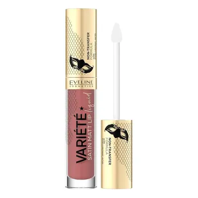 Eveline Cosmetics Variété Satin Matt Lip Liquid Pomadka w płynie Szminki 4,5 ml