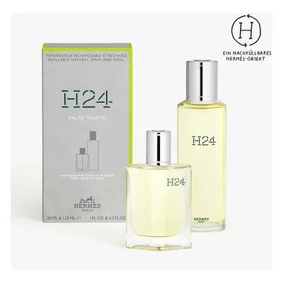 HERMÈS H24 Woda toaletowa 30 ml + Zapas 125 ml 155 ml Męskie