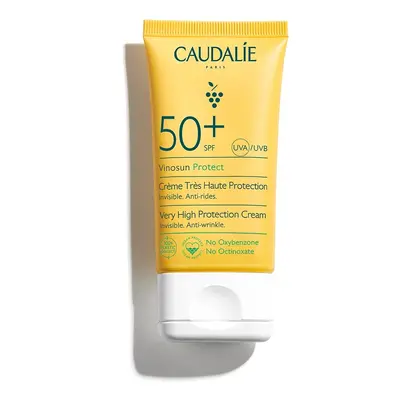 Caudalie Vinosun Protect High Protection Cream SPF 50 Ochrona przeciwsłoneczna 50 ml