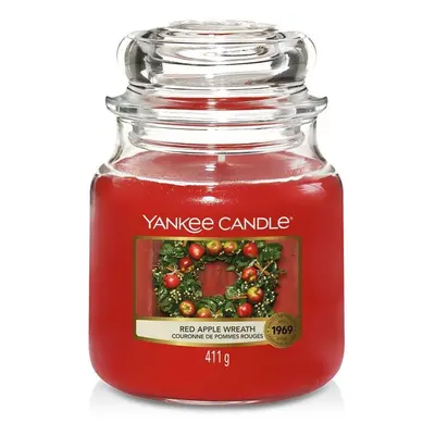 YANKEE CANDLE Jar Red Apple Wreath Świeczki 411 g