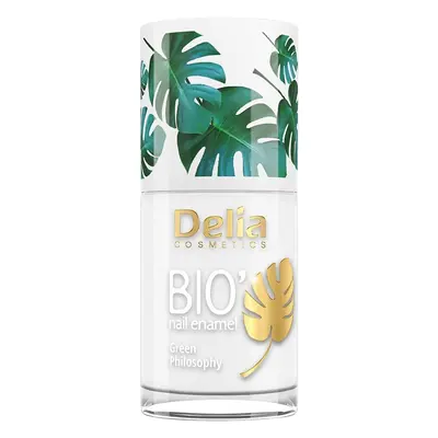 Delia Cosmetics BioGreenPhilosophy 601 clear lakier Lakiery do paznokci 11 ml 602 White