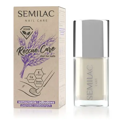 Semilac Nail Conditioner Lakiery do paznokci 7 ml Rescue Care transparent